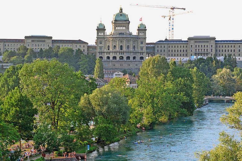 Blick auf das Bundeshaus in Bern. Blick auf das Bundeshaus in Bern. Foto: Parlamentsdienste 3003 Bern/Béatrice Devènes